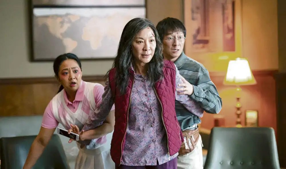 Multiverso. Michelle Yeoh nominada por Todo en todas partes... Foto: difusión