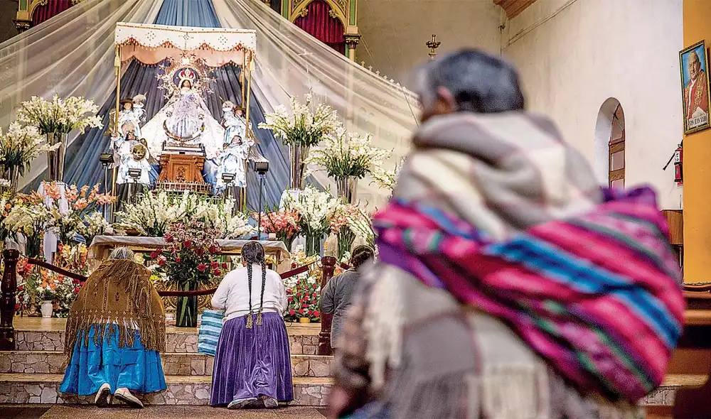 Devoción. Las celebraciones religiosas sí se realizarán, pero no las tradionales danzas. Foto: difusión Devoción. Las celebraciones religiosas sí se realizarán, pero no las tradionales danzas. Foto: difusión