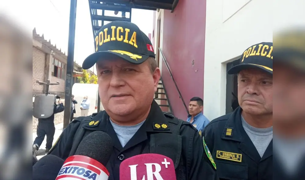 Ghino Malaspina, jefe PNP. Foto: La República Ghino Malaspina, jefe PNP. Foto: La República