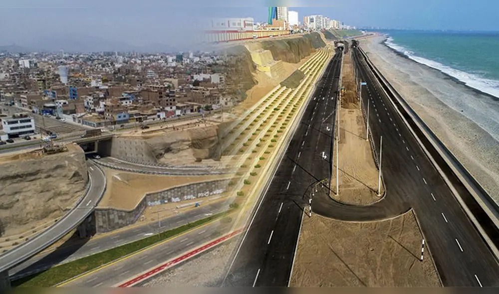 Nueva Costa Verde del Callao recorre varios distritos desde diciembre 2022. Foto: composición LR/Gobierno del Perú