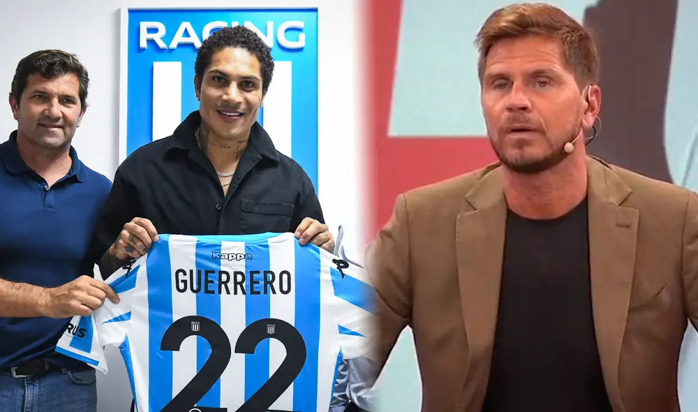 Guerrero jugará en Argentina hasta diciembre del 2023. Foto: composición LR/Racing Club/ESPN
