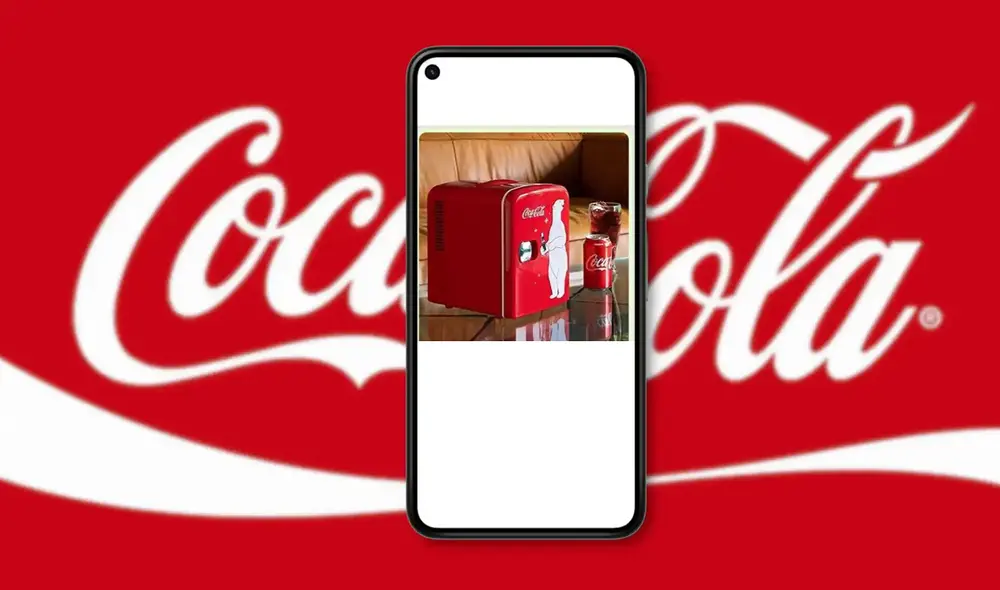 El teléfono de Coca-Cola sería fabricado en alianza con Realme. Foto: Omicrono El teléfono de Coca-Cola sería fabricado en alianza con Realme. Foto: Omicrono