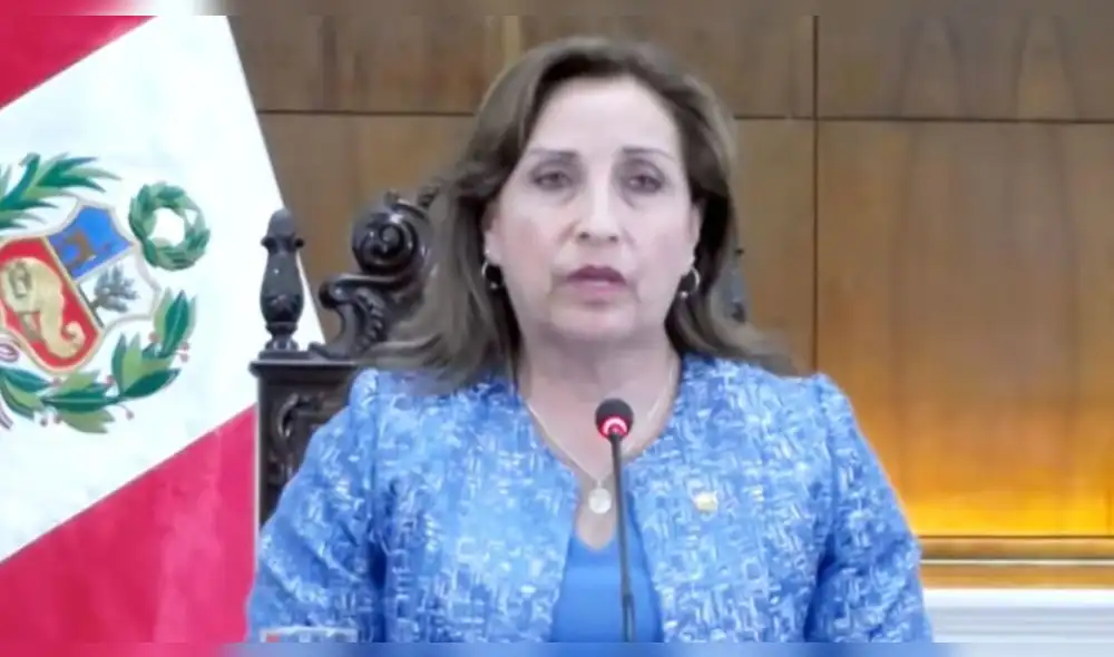Dina Boluarte destacó, además, que no se rendirá ante los grupos autoritarios que buscan una salida antidemocrática. Foto: captura OEA Dina Boluarte destacó, además, que no se rendirá ante los grupos autoritarios que buscan una salida antidemocrática. Foto: captura OEA