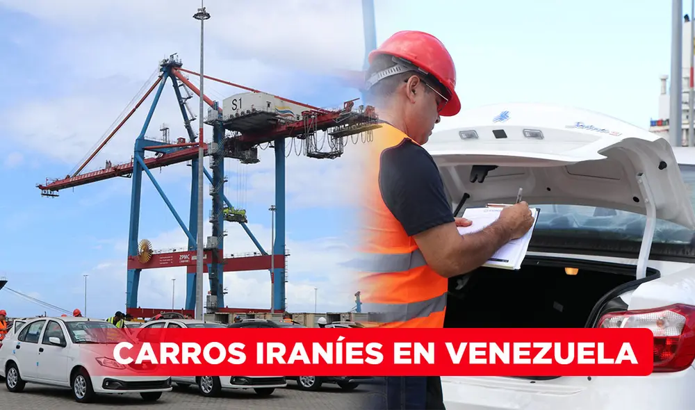En total son 3.000 los autos provenientes de Irán que serán comercializados en Venezuela. Foto: Composición-LR/Twitter @TransporteGobVe En total son 3.000 los autos provenientes de Irán que serán comercializados en Venezuela. Foto: Composición-LR/Twitter @TransporteGobVe