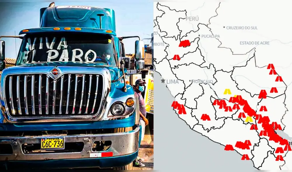 Continúa el paro de transportes en las regiones al sur del país. Continúa el paro de transportes en las regiones al sur del país.