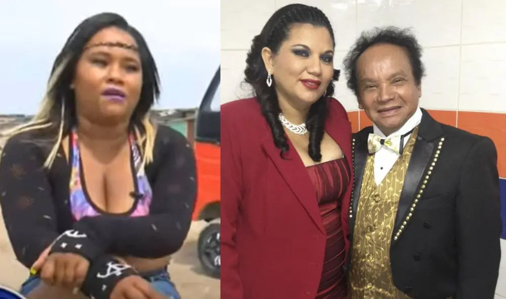 Hija de 'Melcochita' tilda de "egoísta" a Monserrat, esposa del cómico. Foto: Composición La República/Captura ATV/Melcochita/Facebook