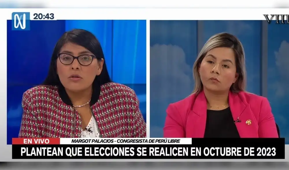 La congresista de la bancada del lápiz se pronunció sobre la intervención de la PNP en la UNMSM. Foto: captura Canal N