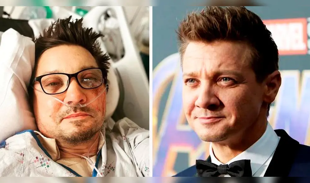 Jeremy Renner tuvo que ser internado en UCI tras accidente con quitanieves. Foto: Instagram Jeremy Renner/Marvel
