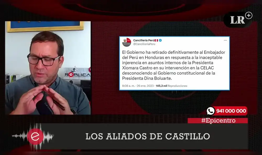 René Gastelumendi en Grado 5. Foto: LR+ René Gastelumendi en Grado 5. Foto: LR+