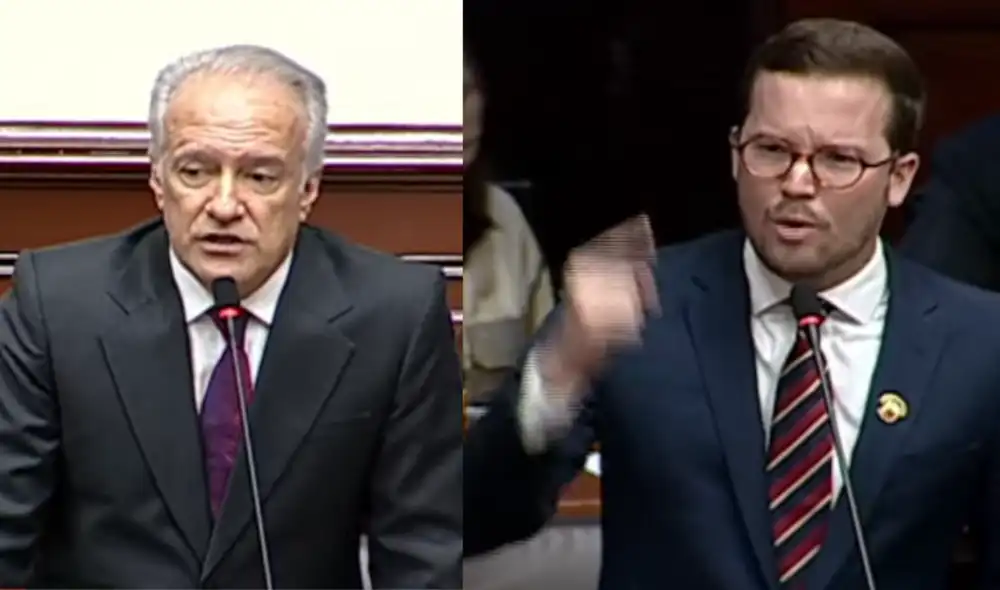 Alejandro Cavero no respaldó a Guerra. Foto: captura de Congreso