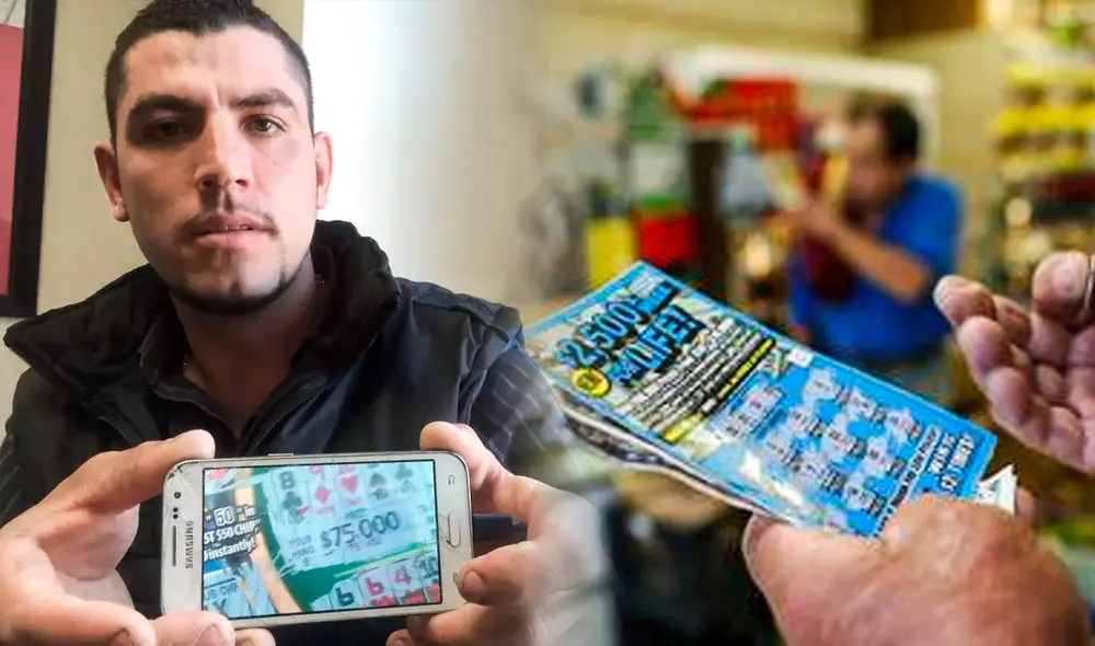 José Birrueta le pidió a un amigo que cobrara un billete de la lotería con el que ganó 75.000 dólares. Foto: Univisión