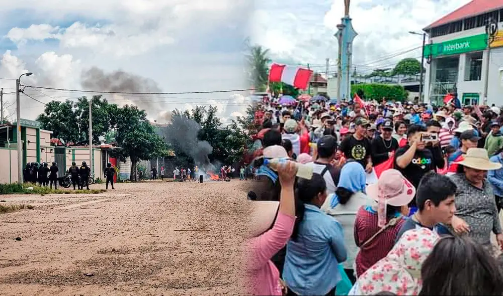 Enfrentamientos en Madre de Dios. Foto: difusión Enfrentamientos en Madre de Dios. Foto: difusión