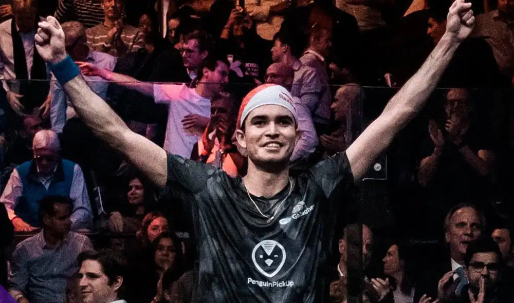 Diego Elías es el primer sudamericano en ganar este torneo. Video: PSA World Tour