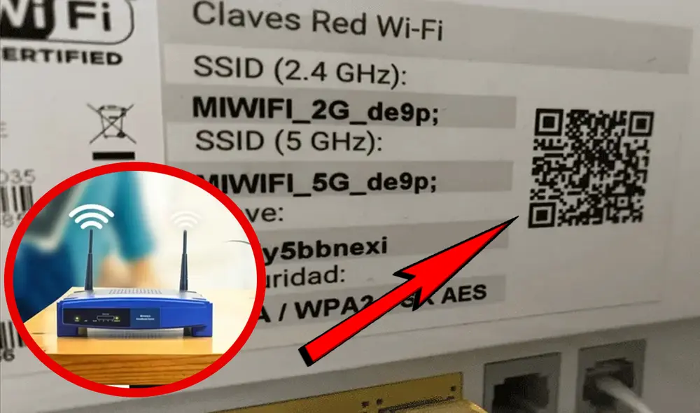 Miles de personas no saben la función de este código QR que está en el router. Foto: Xataka Miles de personas no saben la función de este código QR que está en el router. Foto: Xataka