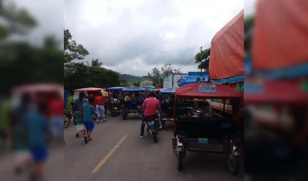 El último fin de semana intentaron en 2 oportunidades desbloquear los tramos, pero horas después fueron obstruidos nuevamente. Foto: Ucayali Noticias