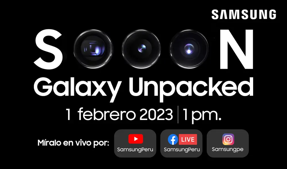 Preventa de equipos estará habilitada una vez culminado el evento. Foto: Samsung