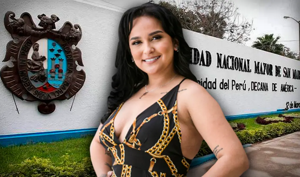 Conoce qué estudió Daniela Darcourt en la UNMSM. Foto: composición La República/Facebook/Universidad Nacional Mayor de San Marcos