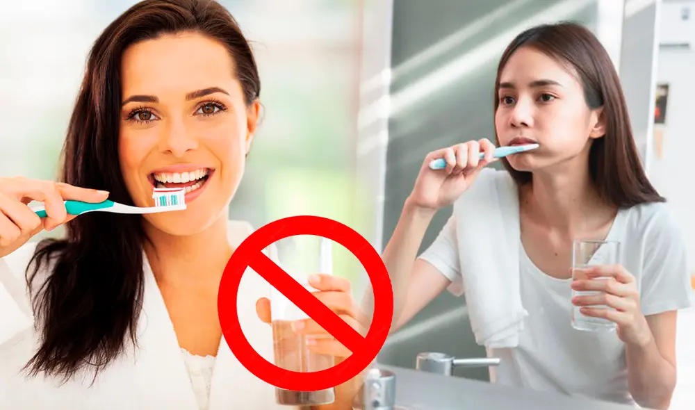 Conoce la razón por la que no debes usar agua para enjuagarte los dientes luego de cepillarte. Foto: composición La República/Freepik