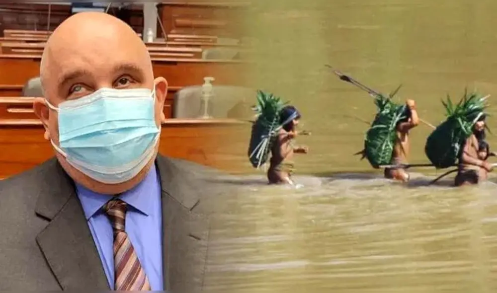 El congresista Jorge Morante exige evidencia científica sobre los Piaci. Foto: composición LR/Facebook/Jorge Morante/Andina