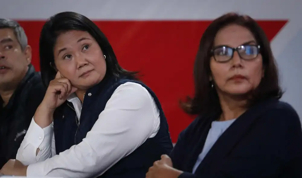 Keiko Fujimori afirmó en 2022 que no postularía ante un recorte de mandato. Foto: EFE Keiko Fujimori afirmó en 2022 que no postularía ante un recorte de mandato. Foto: EFE