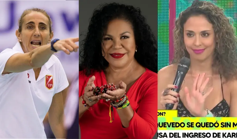 ¿Cuál es la relación entre Eva Ayllón y Natalia Málaga? Foto: composición LR ¿Cuál es la relación entre Eva Ayllón y Natalia Málaga? Foto: composición LR