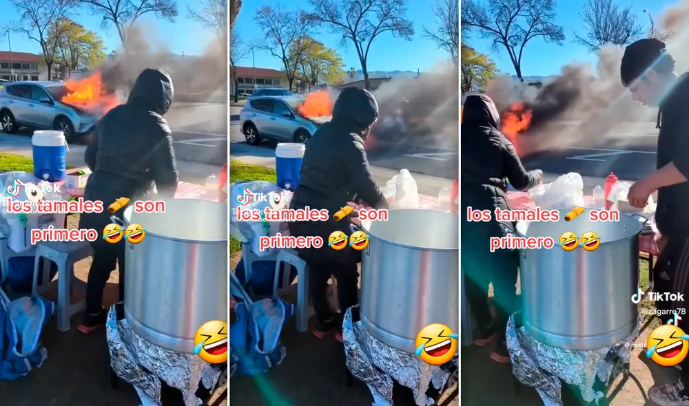 El hecho se registró en una calle de Estados Unidos | Foto: composición LR/TikTok/@zagarre78 El hecho se registró en una calle de Estados Unidos | Foto: composición LR/TikTok/@zagarre78