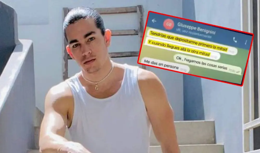 Giuseppe Benignini es expuesto por Magaly Medina. Foto: difusión