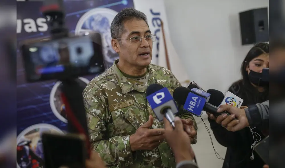 Jefe de la Tercera División del Ejército general EP Johnny León Rabanal. Foto: La República Jefe de la Tercera División del Ejército general EP Johnny León Rabanal. Foto: La República