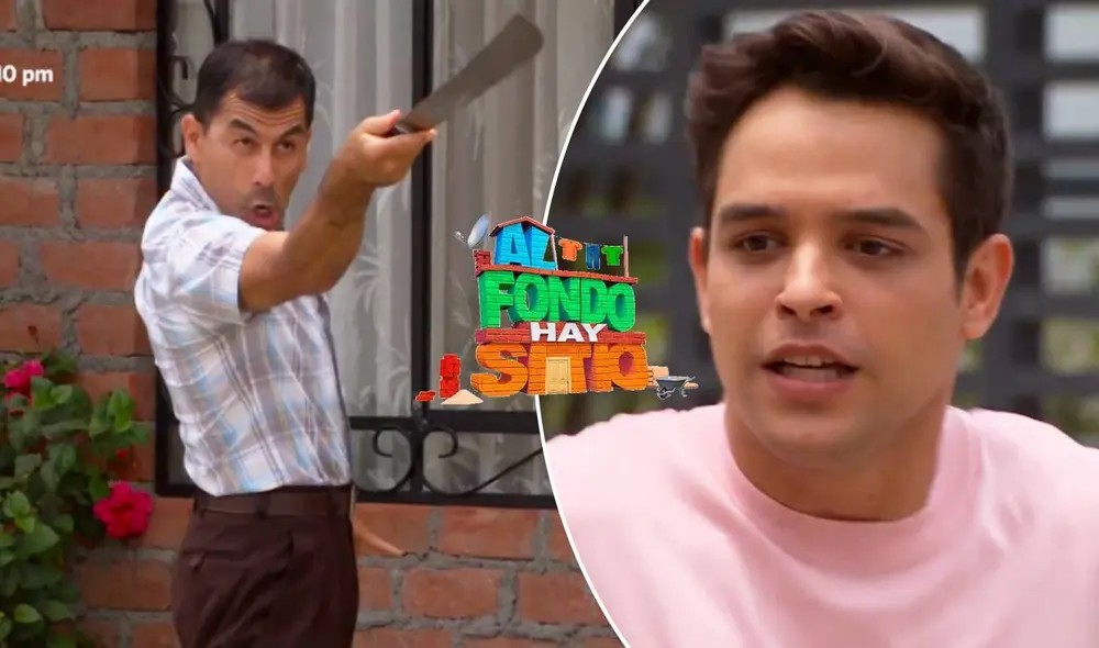 Justo, el papá de July, encaró a Cristóbal y lo persiguió con su machete tras enterarse de su cercanía con su hija. VIDEO: América TV