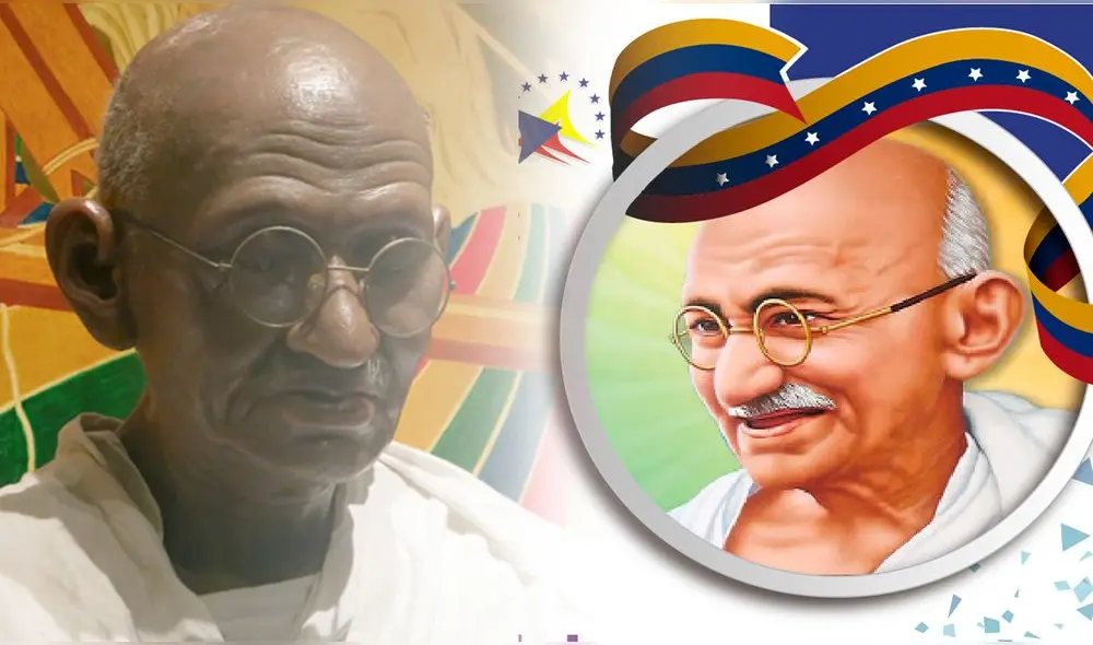 Mahatma Gandhi 30 de enero. Foto: Composición LR/Telsur/Twitter Gobierno Bolivariano de Venezuela Mahatma Gandhi 30 de enero. Foto: Composición LR/Telsur/Twitter Gobierno Bolivariano de Venezuela