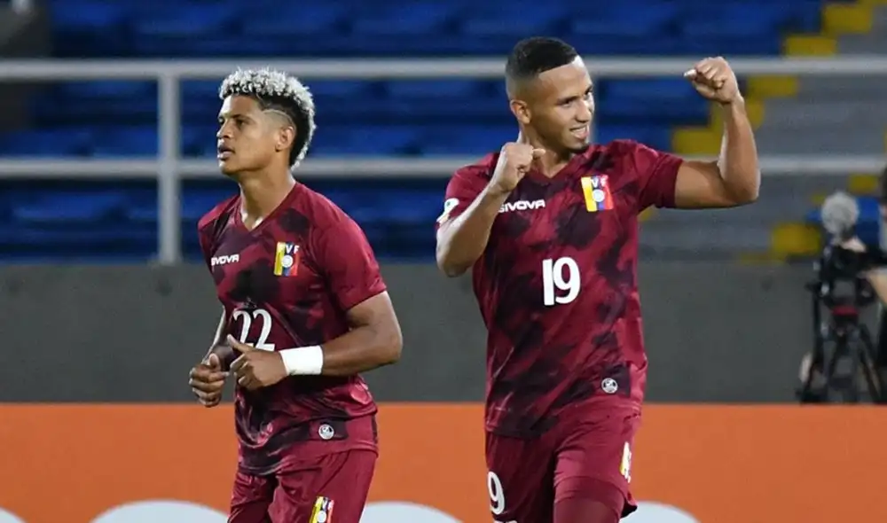 Venezuela vs. Chile se enfrentaron en el estadio Pascual Guerrero. Foto: Conmebol