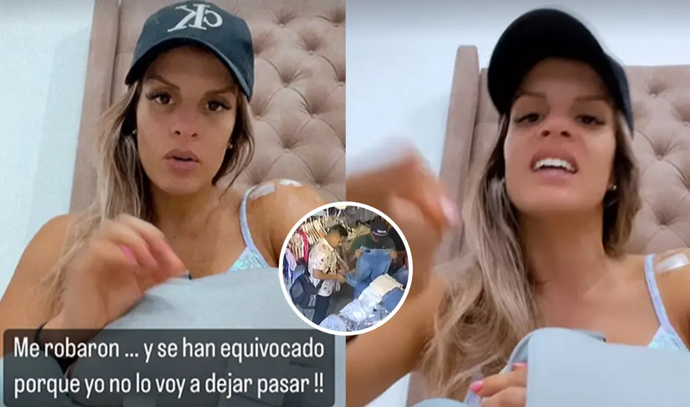 Alejandra Baigorria contó que robaron su tienda. Foto: composición LR/ Instagram