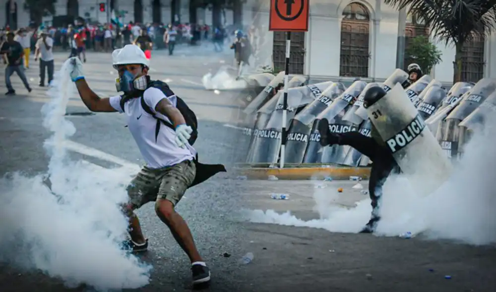 Desde el inicio de las protestas, han resultado casi 60 personas fallecidas y cientos de heridos entre civiles y agentes policiales. Foto: Composición de Jazmín Ceras / La República / John Reyes