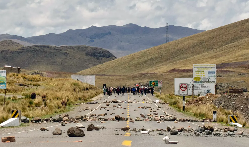 Carreteras bloqueadas vía Sutran: ¿cuál es el panorama de las vías hoy, 31 de enero? Foto: EFE Carreteras bloqueadas vía Sutran: ¿cuál es el panorama de las vías hoy, 31 de enero? Foto: EFE