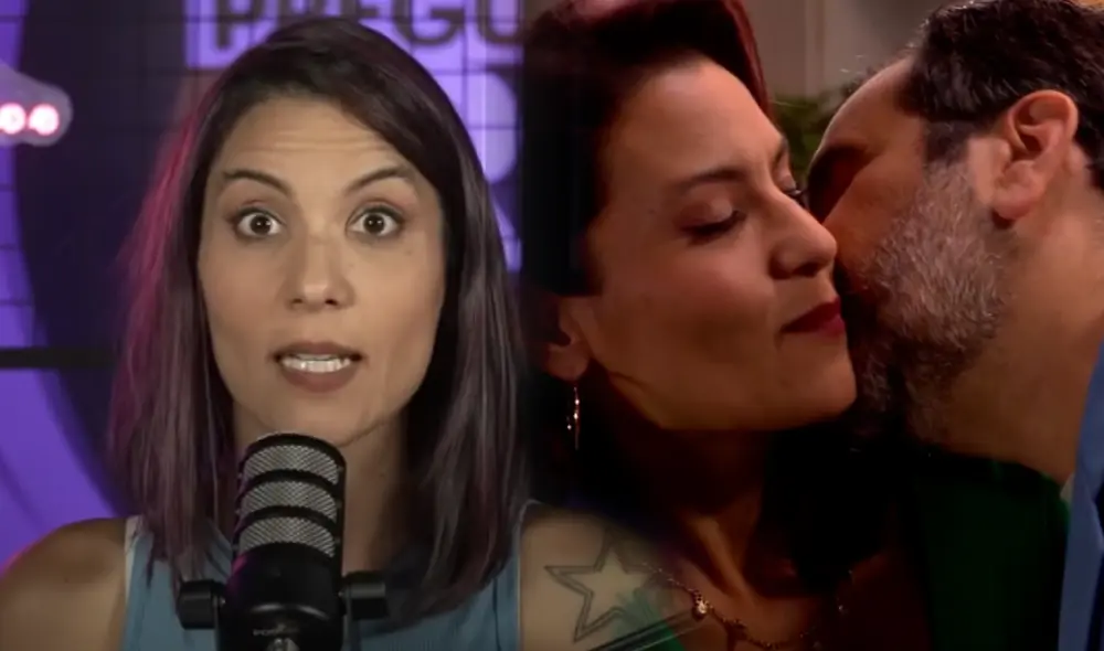 Úrsula Boza interpreta a Victoria en "AFHS", personaje que está en coqueteos con Diego Montalbán. Foto: composición/YouTube/captura América TV