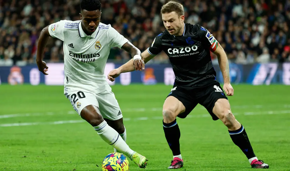 Real Madrid fue local ante la Real Sociedad. Foto: EFE