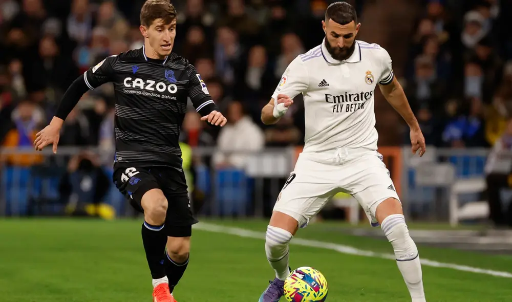 Real Madrid y Real Sociedad están separados en la tabla por apenas tres puntos. Foto: EFE Real Madrid y Real Sociedad están separados en la tabla por apenas tres puntos. Foto: EFE