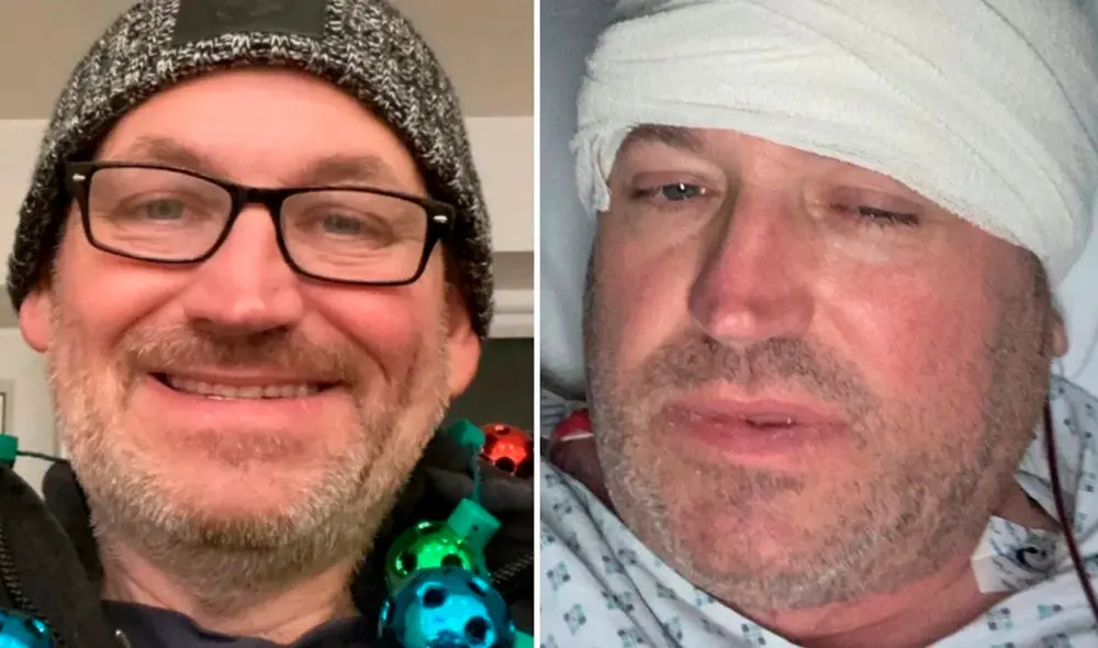 David Whitford no sabía que tenía cáncer terminal. Foto: Fofundme/David Whitford David Whitford no sabía que tenía cáncer terminal. Foto: Fofundme/David Whitford