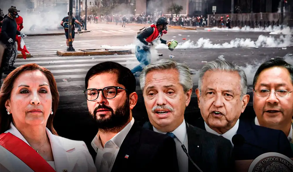 Óscar Vidarte: “Vemos un Ejecutivo que no tiene la capacidad de enfrentar esta situación y se está volviendo más complicada”. Foto: composición LR / Jazmín Ceras / Marco Cotrina / AFP