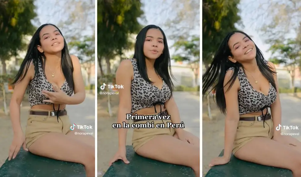 El video ha logrado más de cuatro millones de visualizaciones en TikTok. Foto: composición LR/captura de TikTok/@norapeval El video ha logrado más de cuatro millones de visualizaciones en TikTok. Foto: composición LR/captura de TikTok/@norapeval