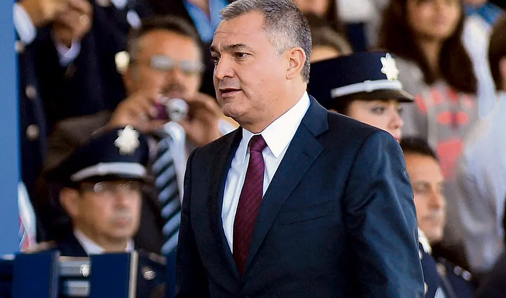 Implicado . El exdirector de la Policía Federal de México Genaro García Luna comparece ante la justicia estadounidense. Foto: AFP