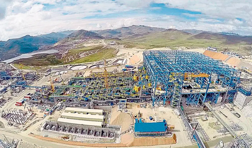 Metales. Más del 20% de la oferta nacional de cobre se ha recortado en lo que va del 2023. Foto: difusión