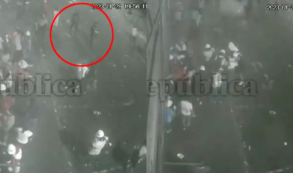 El trágico suceso se dio este sábado 28 de enero. Video: difusión El trágico suceso se dio este sábado 28 de enero. Video: difusión