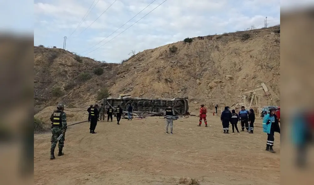 Accidente cae a abismo y deja a 27 personas fallecidas. Foto: Facebook Billy Junior