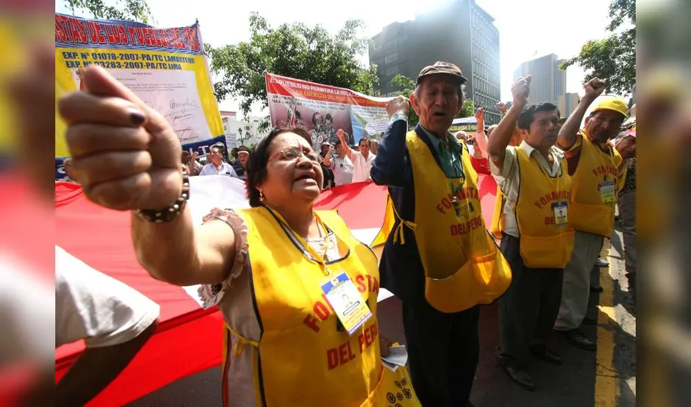 Más de 1 millón de fonavistas esperan la devolución de sus aportes. Foto: Andina