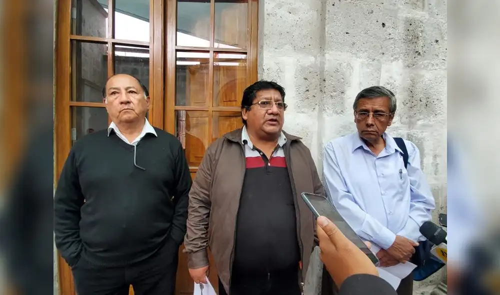 El secretario general de la Federación Departamental de Trabajadores de Arequipa (FDTA),  José Luis Chapa, indicó que se sumarán a protestas. Foto: Leonela Aquino/URPI-LR.