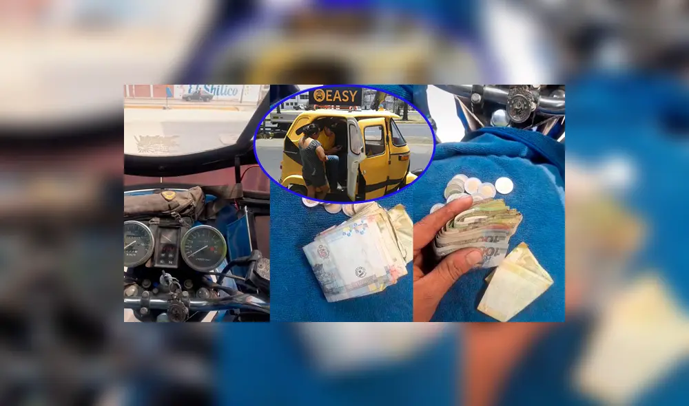 El muchacho terminó confesando que su ganancia era de toda la semana. Foto: composición LR/captura de TikTok/@vicsitobaby