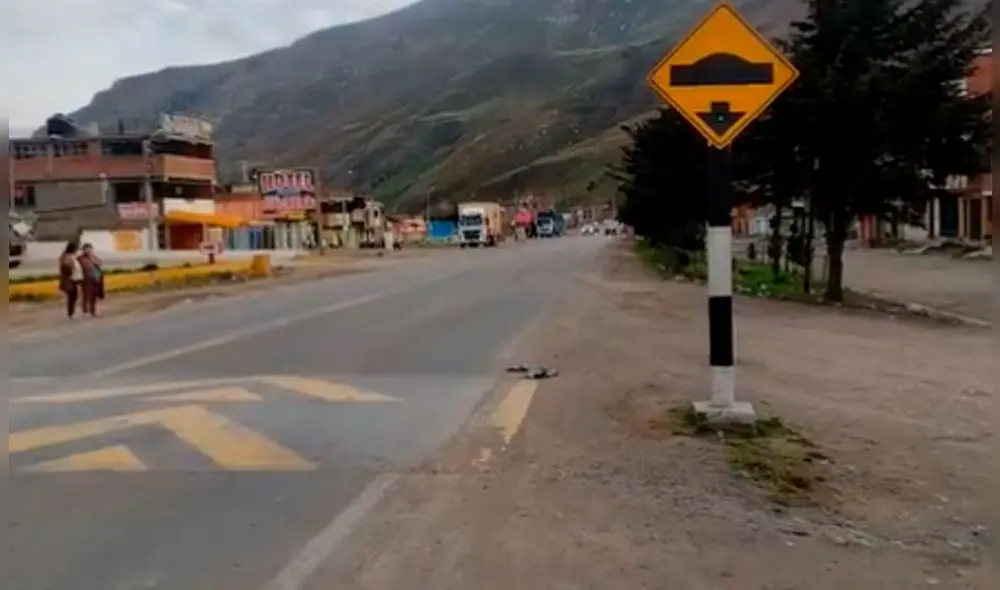 Hasta la fecha la Carretera Central se encuentra libre y presenta tránsito fluido. Foto: Twitter/ captura de @DeviandesPeru