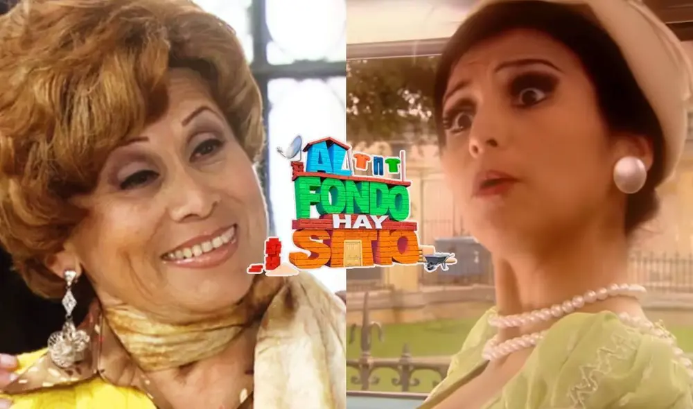 Doña Nelly tiene un oscuro pasado en "Al fondo hay sitio" y solo los más fanáticos de la serie lo recuerdan. Foto: composición LR/América TV Doña Nelly tiene un oscuro pasado en "Al fondo hay sitio" y solo los más fanáticos de la serie lo recuerdan. Foto: composición LR/América TV