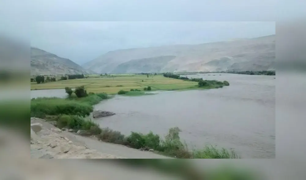 Río Ocoña corre riesgo de desborde si continúan intensas lluvias en Arequipa. Foto referencial